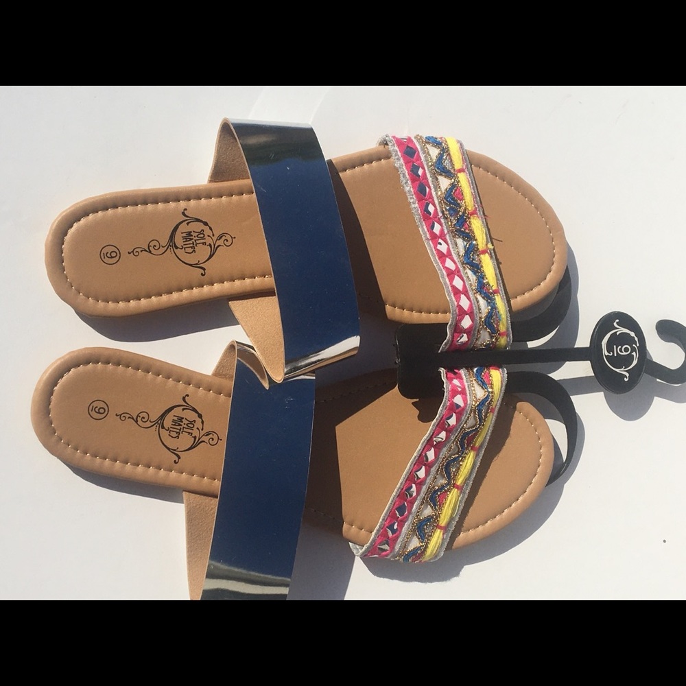Sole Mates decorative sandals New
